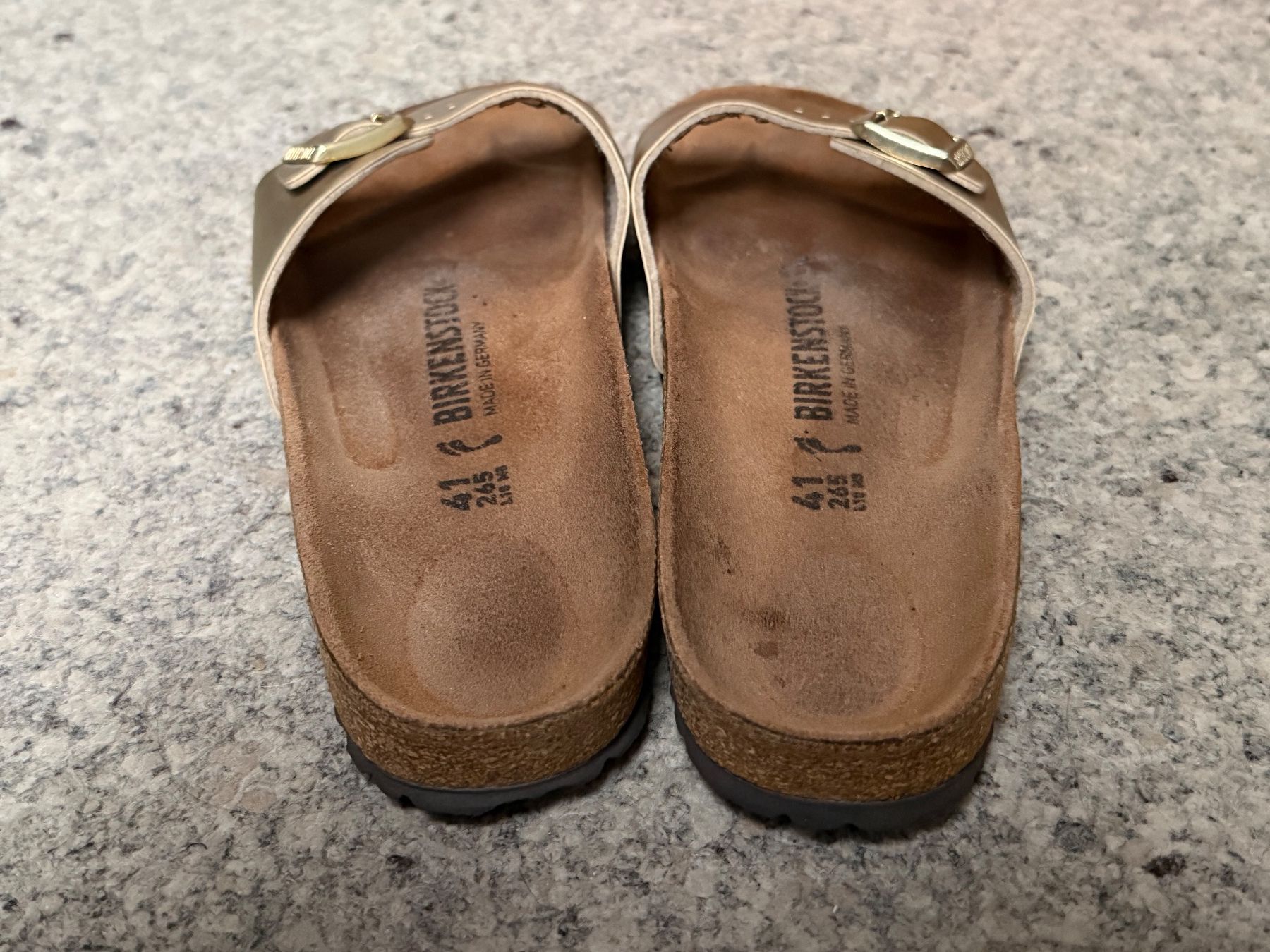 Birkenstock Chaussures femmes: Birkenstock Madrid Gold, Gr. 41 – D'occasion à Wattwil par edel88 4