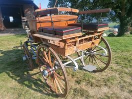 Kutsche Bregg Wagen Antik/Antique Pferdewagen