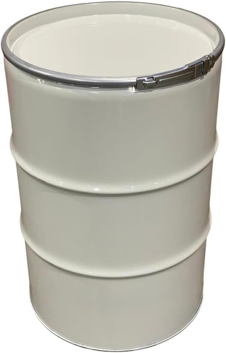 Pumpen & Teile: Metallfass 210 Liter weiß – Neu und originalverpackt aus Bottighofen von zaap