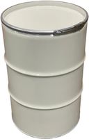 Metallfass 210 Liter weiß