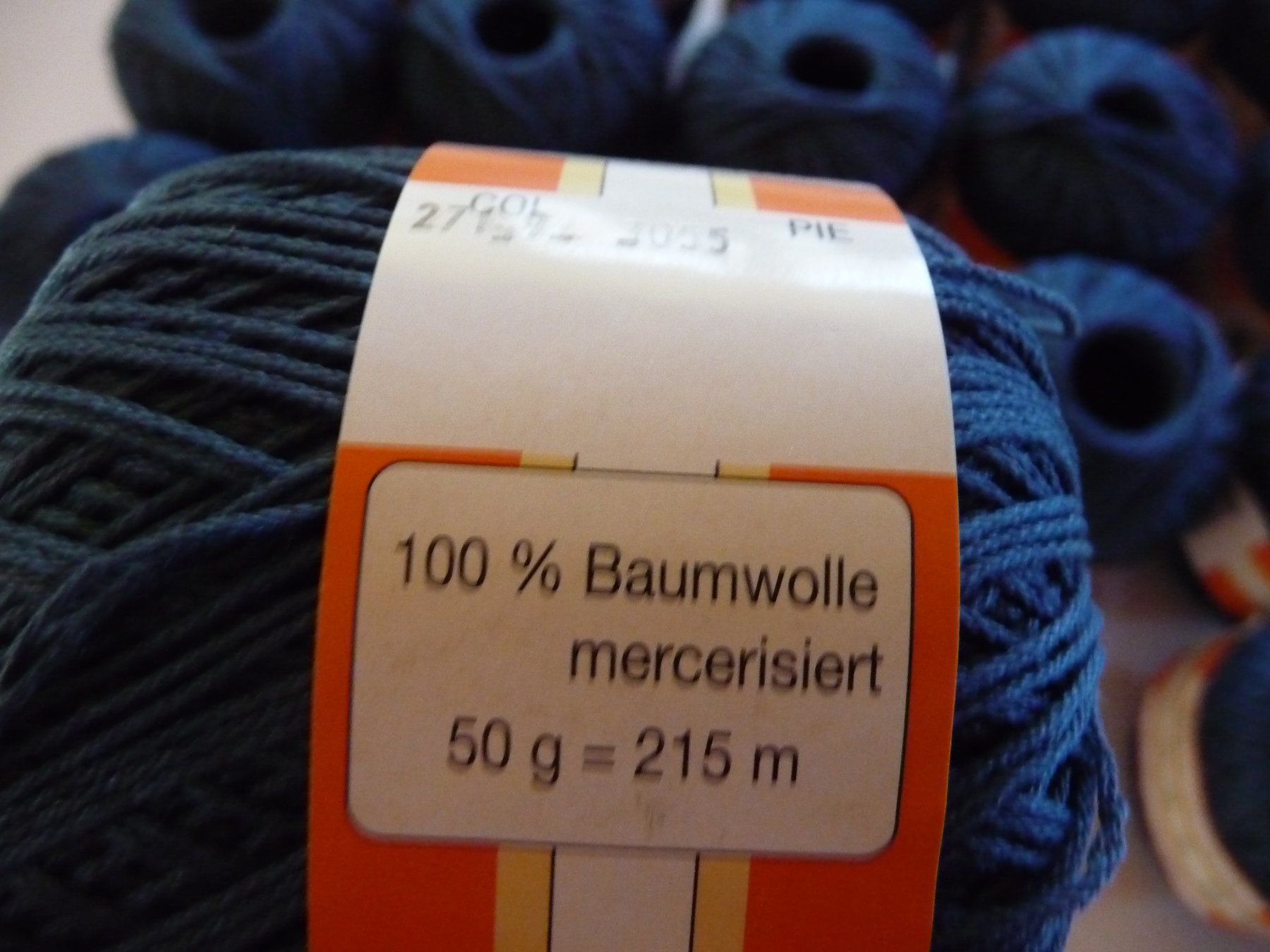 Wolle: 18 Knäuel Luxora Baumwolle neu – Neu (gemäss Beschreibung) aus Kirchberg BE von lavendel02 2