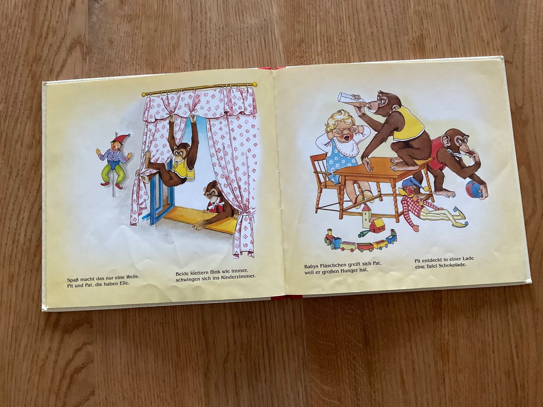Bücher: Pit und Pat die lustigen Äffchen - Julius Breitschopf – Gebraucht aus Wetzikon ZH von Libelle01 4