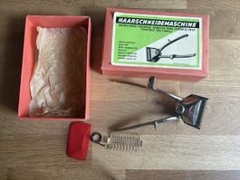 Antik Haarschneidemaschine manuell mit Verpackung