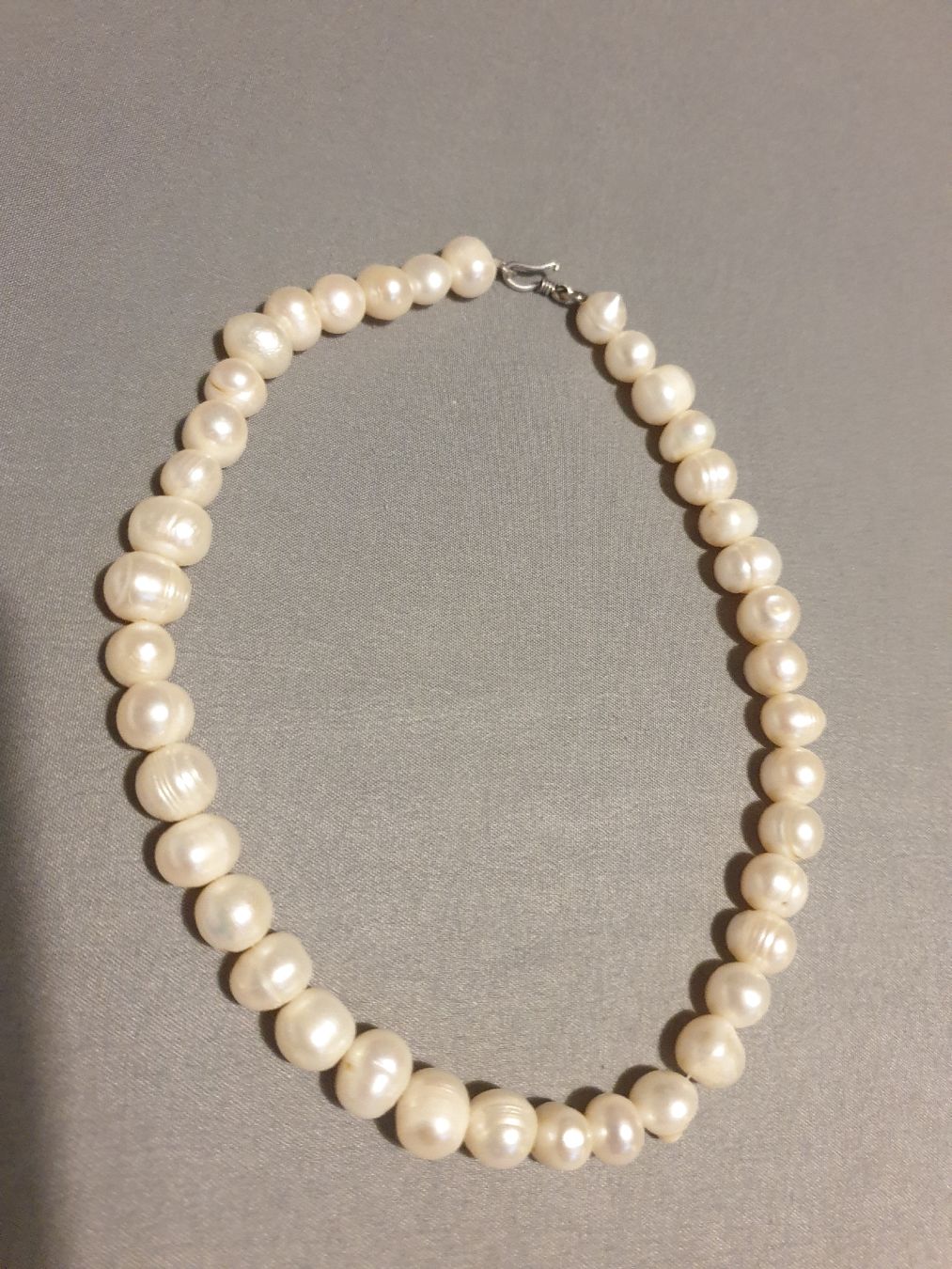 Catenine: Collier de perles véritables, 37cm – Usato da Neuchâtel venduto da Verenas12