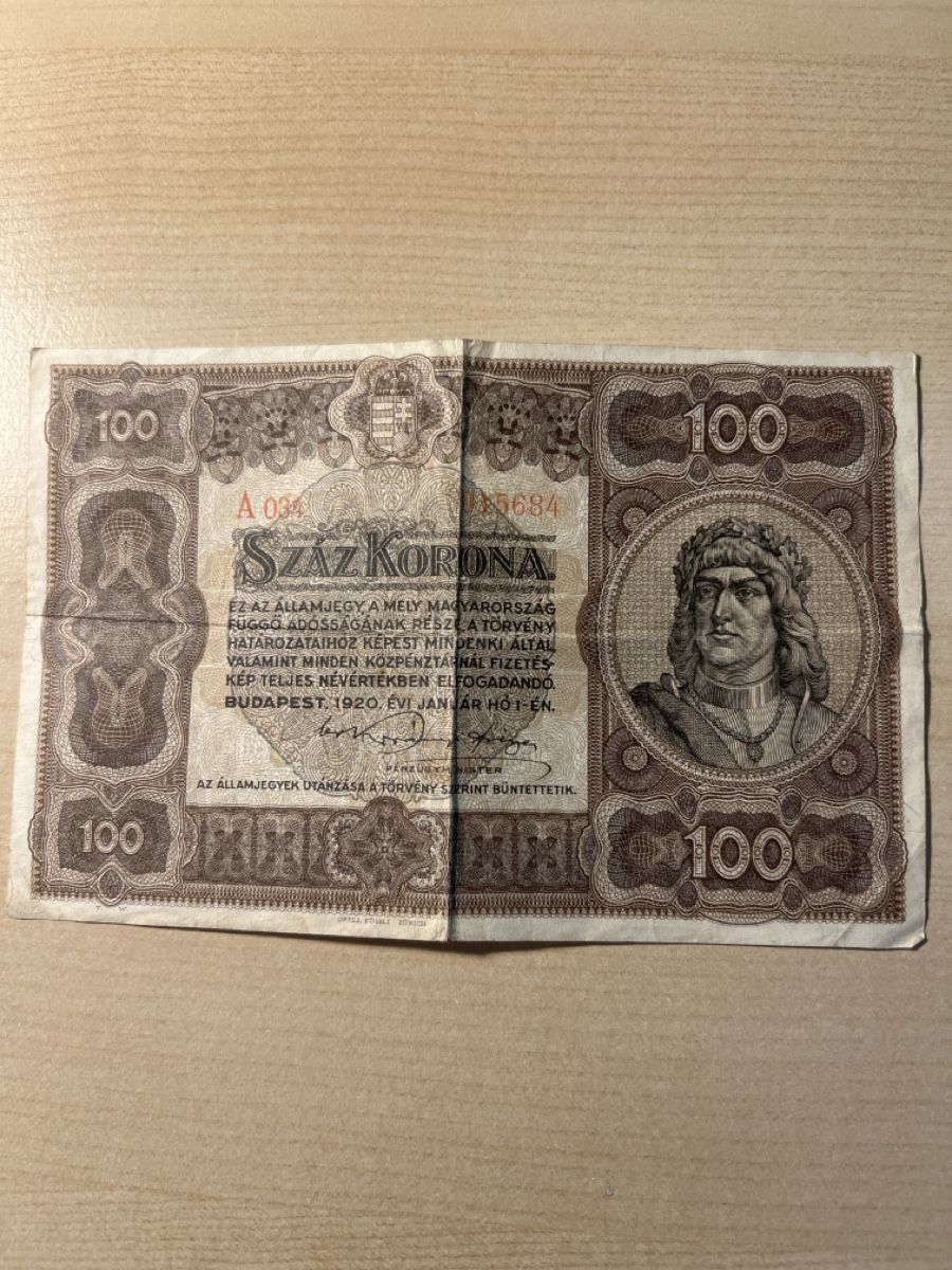 Banconote: 100 Kronen Schein – Usato da Ipsach venduto da Be44 1