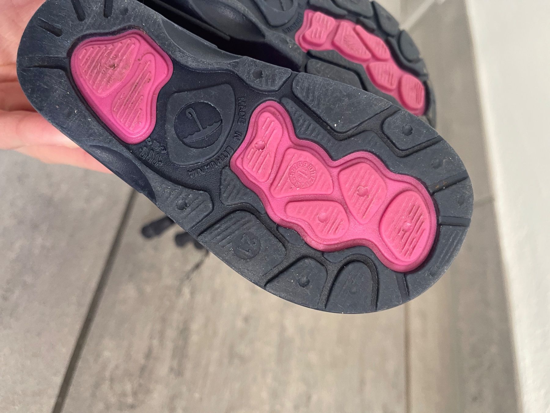 Scarpe per ragazzi: Gummistiefel, Gr. 21, Pink, – Usato da Niederurnen venduto da Carbon21 2