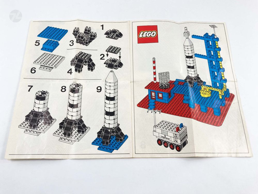 Lego 358 Bauanleitung Rocket Base Vintage Classic Space (Gebraucht) in ...