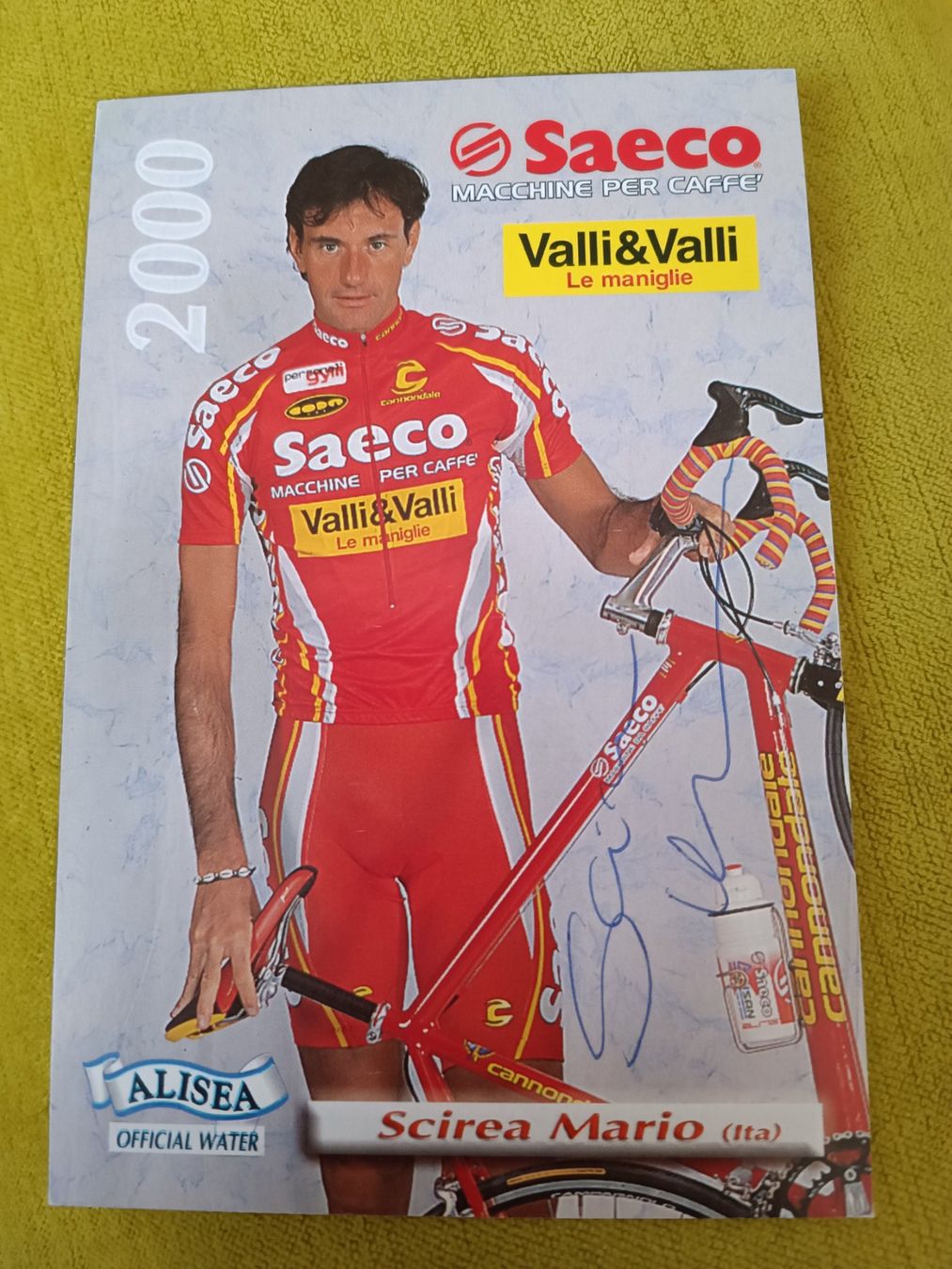 Autografi: Mario Scirea - Rad - handsigniert – Usato da Menziken venduto da Autogramme