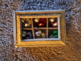 Zauberhafter Christbaumkugeln fürs Puppenhaus Handarbeit,neu