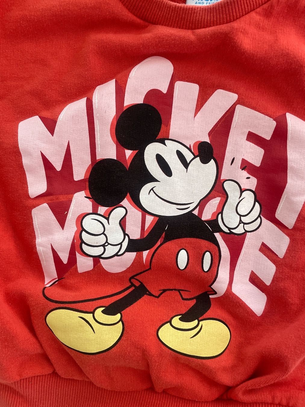 Disney Pigiama & Simili: Cooler Micky Maus Sweat Trainer Gr.86 – Usato da Obergerlafingen venduto da cabo4 2