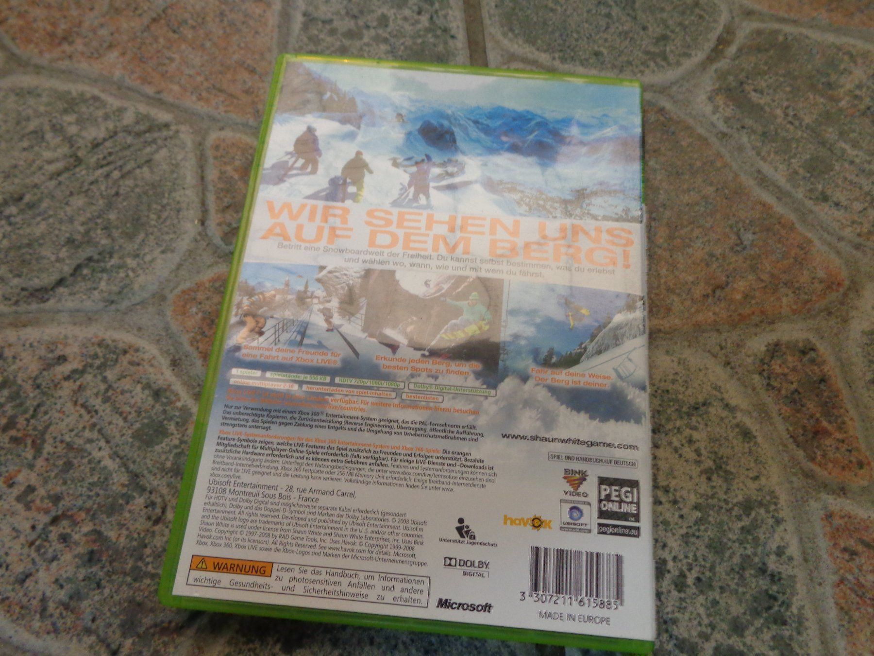 Spiele: ShaunWhite Snowboarding XBOX 360 – Gebraucht aus Olten von Disc-Ausverkauf 2