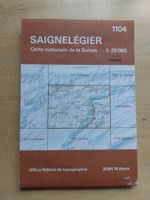 Landeskarte der Schweiz - SAIGNELÉGIER