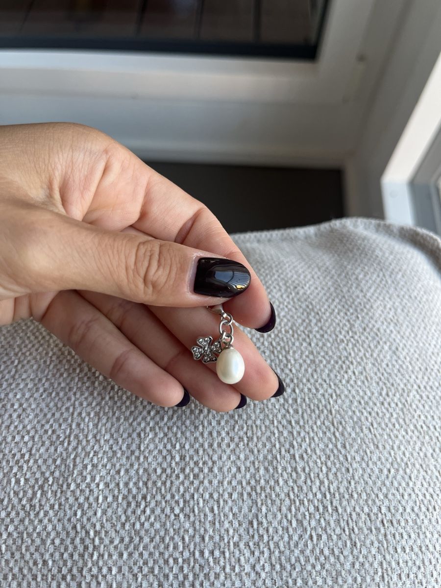 Thomas Sabo Anhänger: Thomas Sabo Charm Kleeblatt und Perle – Gebraucht aus Zürich von dem_c75x 3