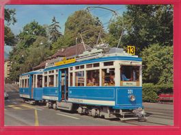 TRAM - MOTORWAGEN CE 4/4, BAUJAHR 1930, ANHÄNGERWAGEN 1926