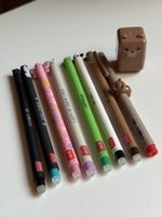 Legami Stifte Set mit Stempel Motiv Tiere