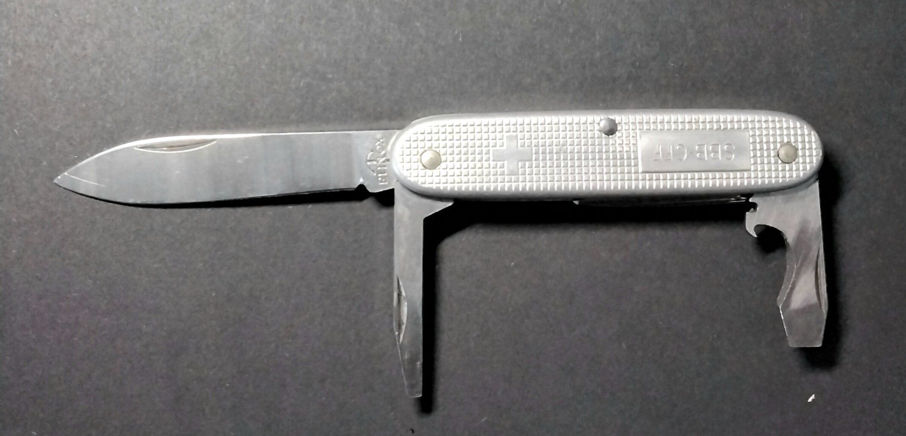 Victorinox Coltelli tascabile: Victorinox Elinox SBB CFF – Usato da Locarno venduto da Muzio 1