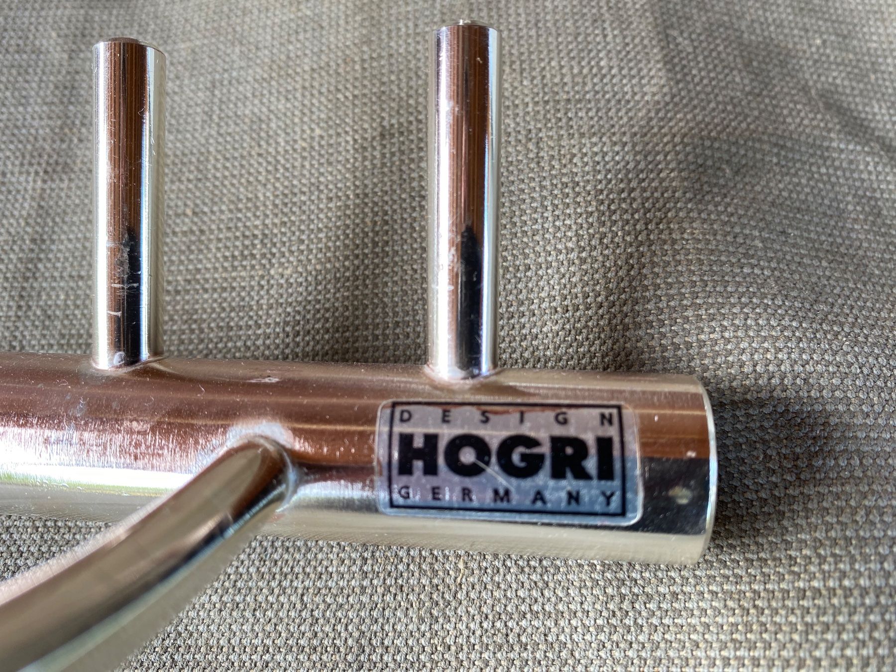 Weingestelle & -ständer: schöner Vintage Flaschenständer Hogri Design – Gebraucht aus Feldbach von Olive1 7