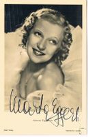 Marta Eggerth 1912-2013 Autogramm signiert Vintage Foto 9x14