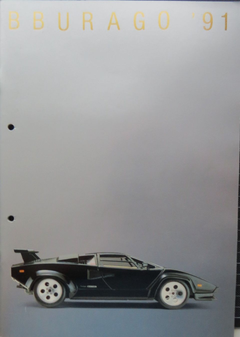 Bburago Modellini d'auto: A4 Katalog Bburago von 1991 – Usato da Ettingen venduto da campione_1