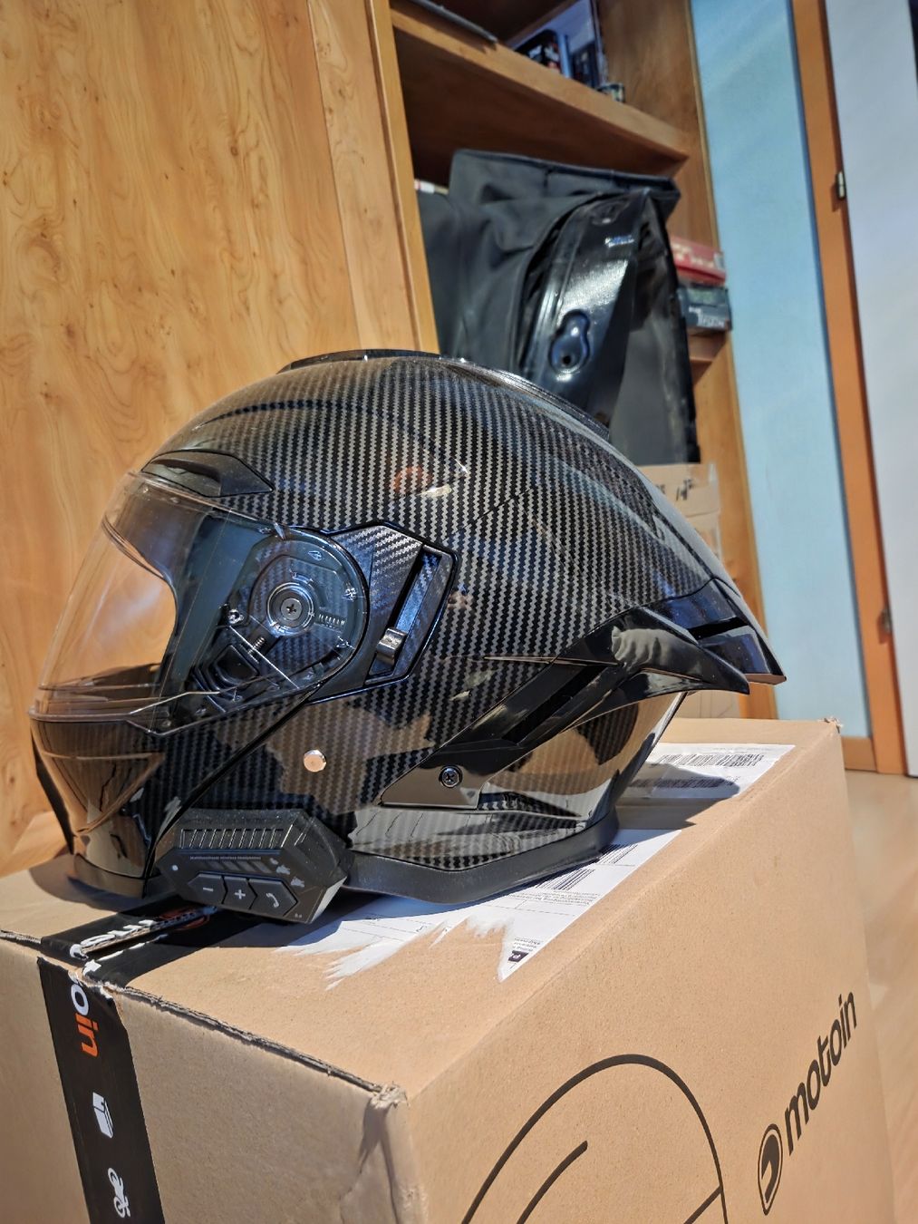 Casques & visières: casque de moto carbon  – Neuf avec emballage d'origine à fully par ter_n9b5 2