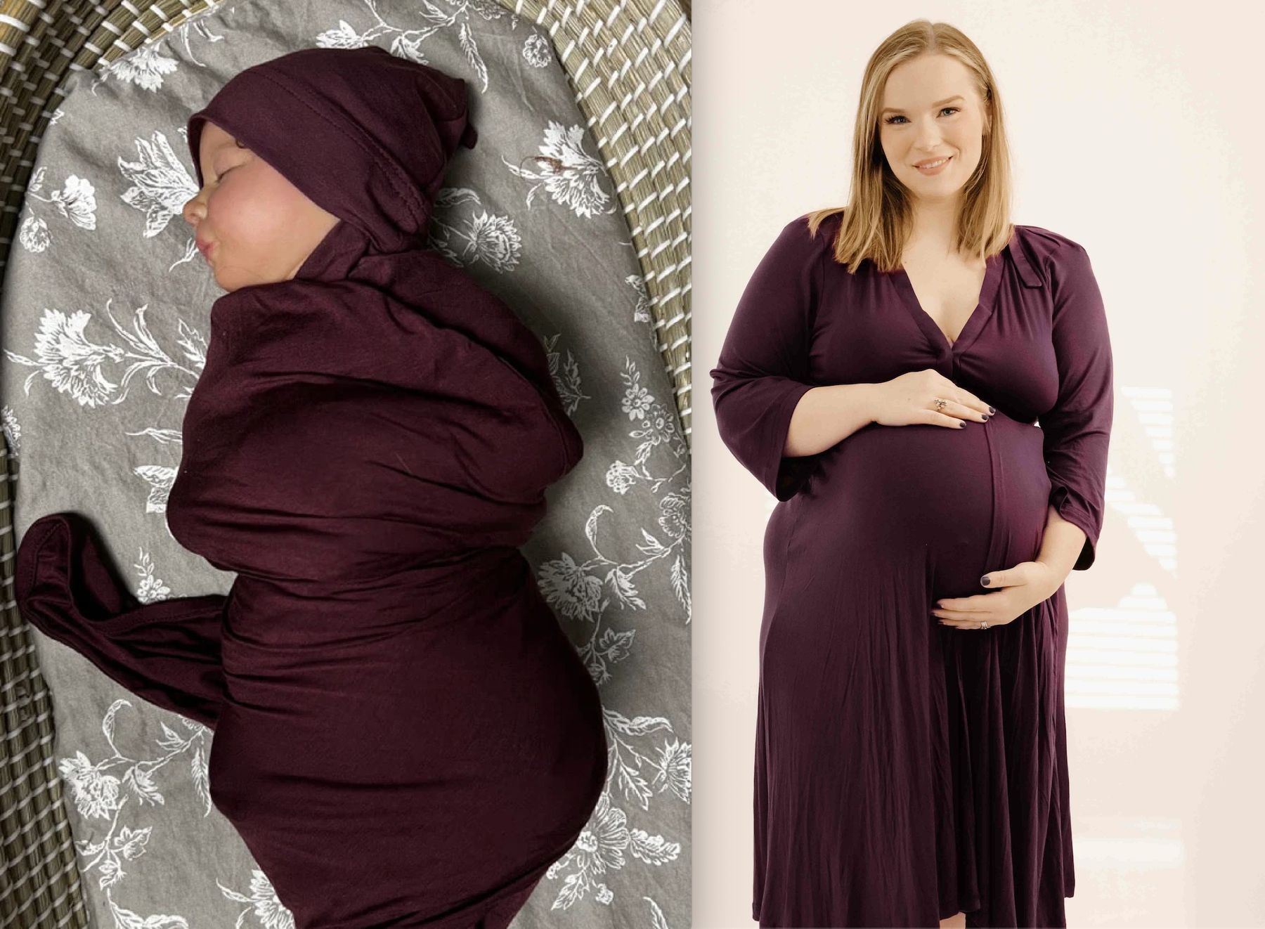 Vestiti: Labor gown and baby swaddle set – Usato da Affoltern am Albis venduto da Katarinushka