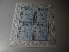 Block Stickereimarken ET-o 2000