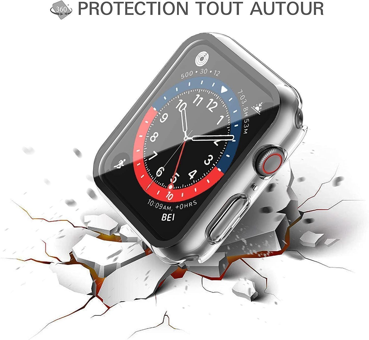 Covers & Schutzfolien: Coque+verre pour Apple Watch Serie 7 45mm – Neu und originalverpackt aus Morges von DigiAC 3