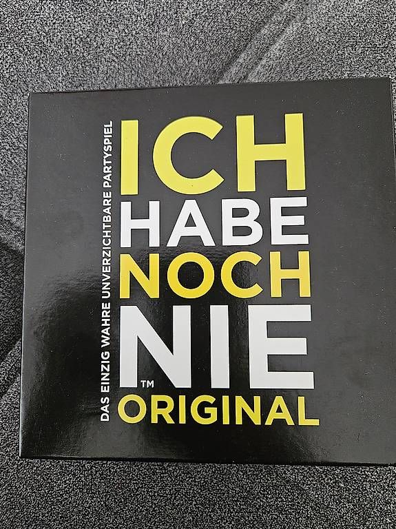 Spiele: Partyspiel "ICH HABE NOCH NIE" – Gebraucht aus Mels von nic_r6tt