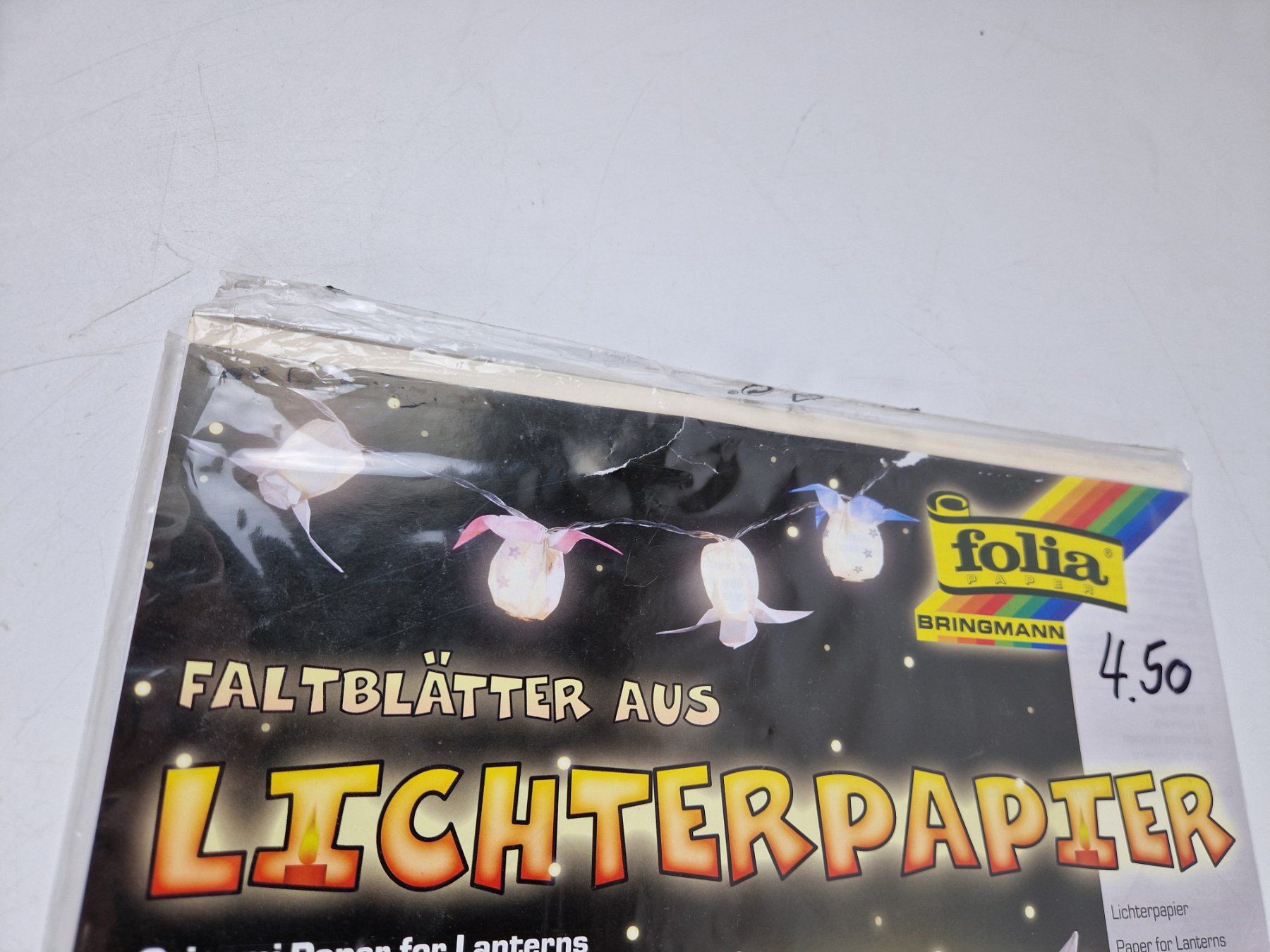 Papier: Faltblätter aus Lichterpapier – D'occasion à Muhen par Restwert_Muhen 4