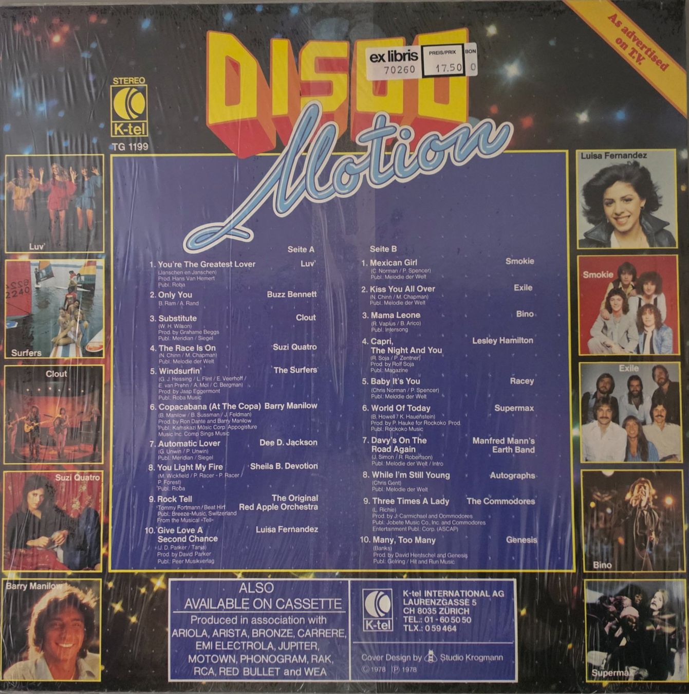 Schallplatten: Various LP – Disco Motion  (neu) – Neu und originalverpackt aus Root von atelier22 1