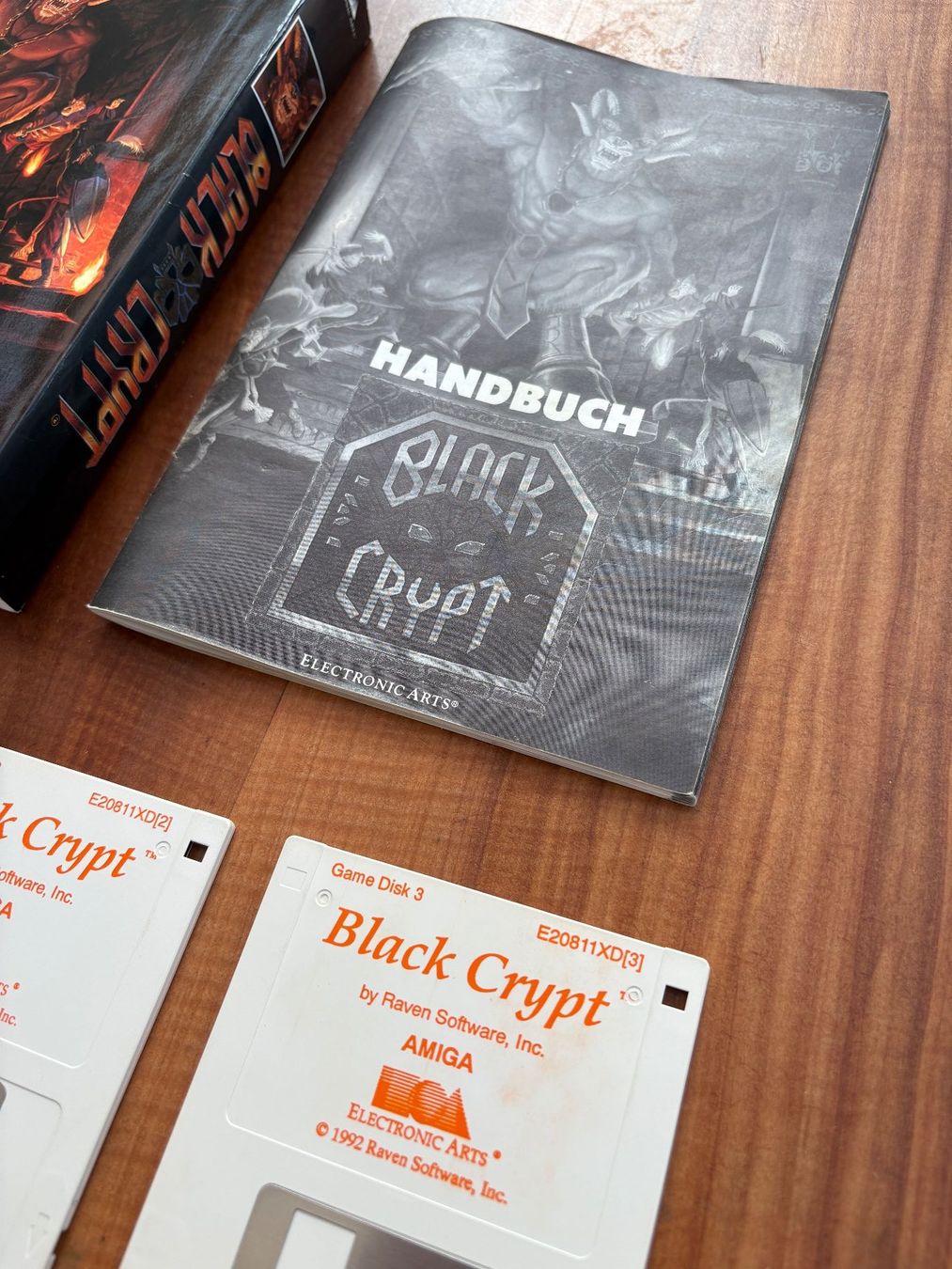 Giochi: Amiga Spiel: Black Crypt (Big Box) – Usato da Niederhasli venduto da Manuf0 3