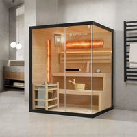 Traditionelle Sauna - Saunakabine - Salzsauna PARMA 3 Pers.