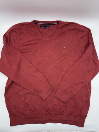 Tommy Hilfiger Pullover, Grösse XXL, bordeauxrot