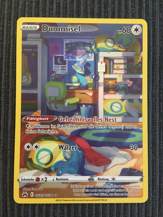 Pokemon Dummisel GG 23 Zenit der Könige DE | Kaufen auf Ricardo