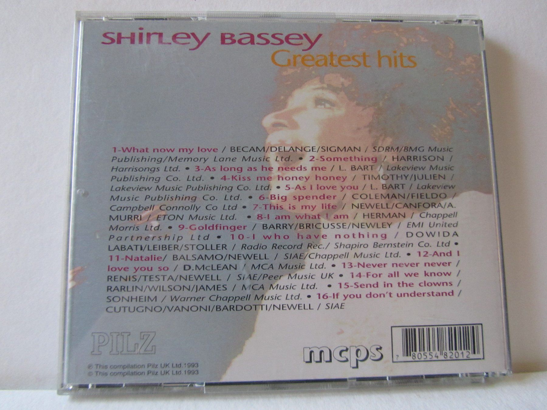 CD: Shirley Bassey, CD, greatest Hits – Usato da Weiningen ZH venduto da dietsch57 1
