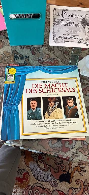 Dischi in vinile: Giuseppe Verdi Die Macht Des shicksals – Usato da Le Grand-Saconnex venduto da aur_27hl