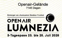 1 x Open Air Lumnezia 3-Tagespass DO/FR/SA