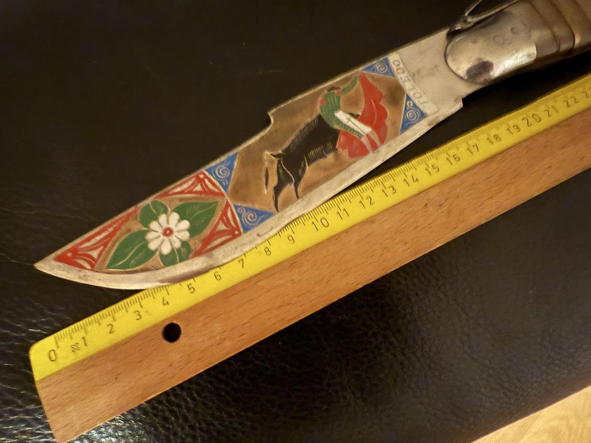 Taschenmesser: Spanisches Taschenmesser antikes Sackmesser Messer Navaja – Gebraucht aus Goldach von Messerguru 3