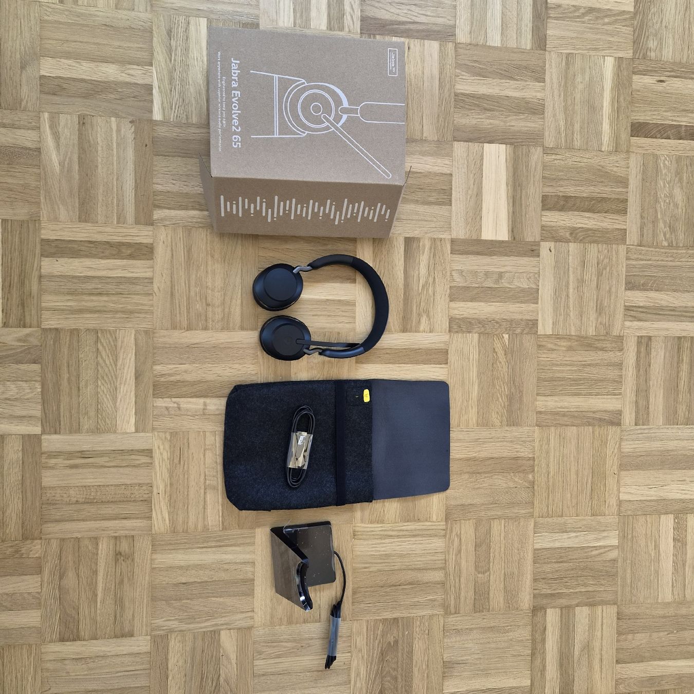 Jabra Cuffie: Jabra Evolve2 65 Over-Ear-Kopfhörer - Neu – Nuovo e nell'imballaggio originale da Aesch BL venduto da PrestonMesh 7