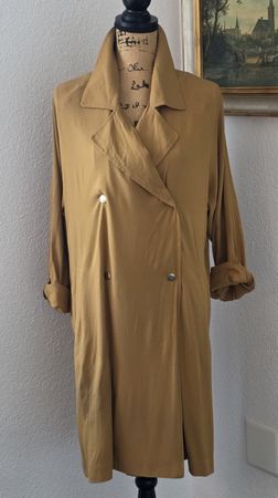 Frühlingsmantel, Grösse XL, Senfgelb, Top Zustand!