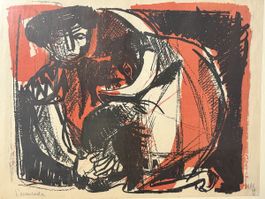 Georges Briata zugeschrieben – La Corrida / Stierkampf – Lit