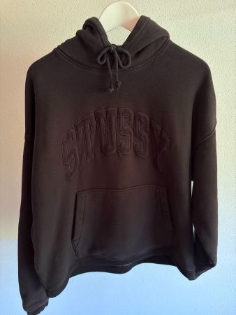 Stüssy Hoodie schwarz mit Logo
