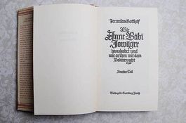 Jeremias Gotthelf: Anne Bäbi Jowäger Teil 2