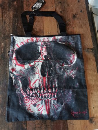 Tasche Skull Totenkopf ca 42x48 *NEU* Handtasche Schädel