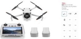 DJI Mini 3 mit RC Controller und Fly More Combo