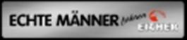Blechschild-ECHTE MÄNNER FAHREN EICHER - 46 X 10 CM