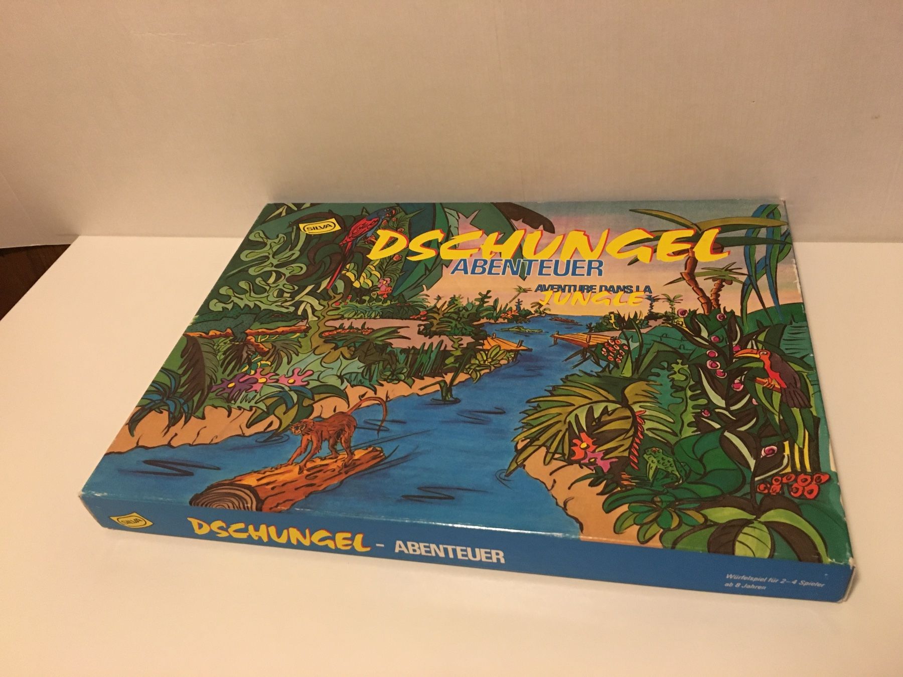 Giochi: DSCHUNGEL ABENTEUER - Spiel von SILVA - 1990 – Usato da Andwil SG venduto da Rainboli