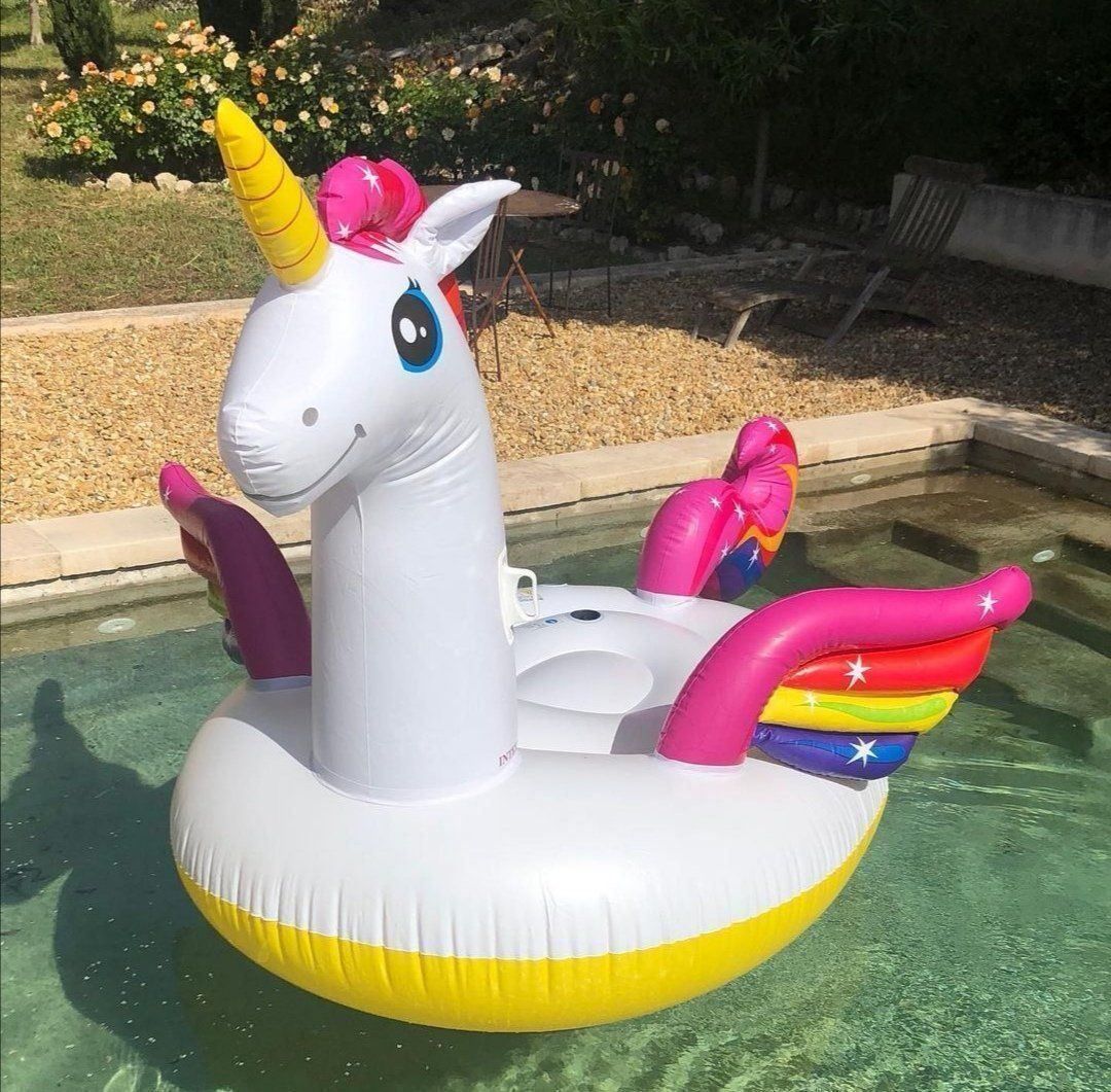 Salvagente: Aufblasbares riesen Einhorn grosse Version – Nuovo e nell'imballaggio originale da Murten venduto da Inf-shop 1