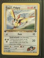 Pokémon Gym Challenge Koga's Pidgey First Edition Near Mint