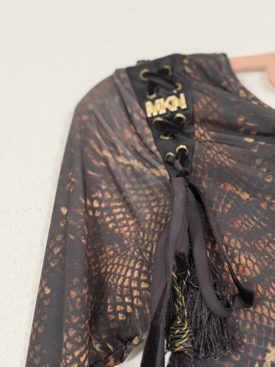 Vestiti: MKN Snake Print Mini Dress - Size S – Usato da Winterthur venduto da adriana_1000 3